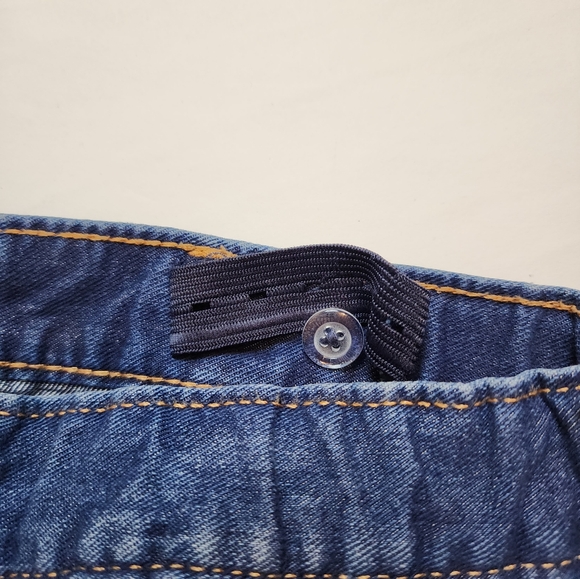 Old Navy Adjustable Waist Denim Jeans Boys Size 14 - Picture 6 of 9